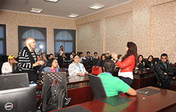ITI holds a 3-day psychodrama workshop for FUE students and handicapped trainees
