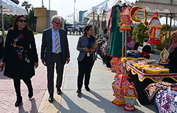 The International Organization for Migration (IOM) celebrates International Women's Day at Future University in Egypt
