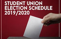 The Student Union Election Schedule 2019/2020