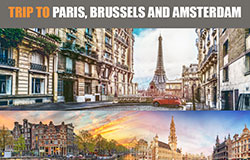 Trip to Paris, Brussels and Amsterdam