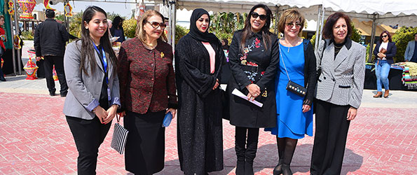 The International Organization for Migration (IOM) celebrates International Women's Day at Future University in Egypt