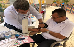 Medical Awareness campaign at Platinum sporting club