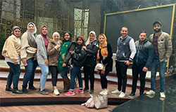 Political Mass Media Students Visit to DMC 