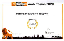 FUTURE UNIVERSITY IN EGYPT ADVANCES IN QS WORLD UNIVERSITY RANKINGS - ARAB REGION 2022