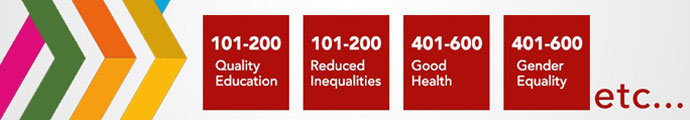 FUE in Times Higher Education Impact Rankings, 601-800