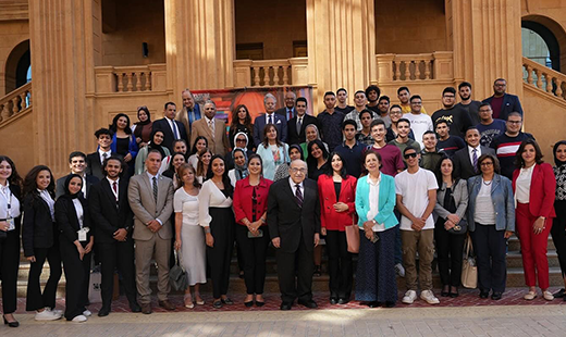A Lecture on “Education and Egyptian Personality Building” at Future University in Egypt- FUE