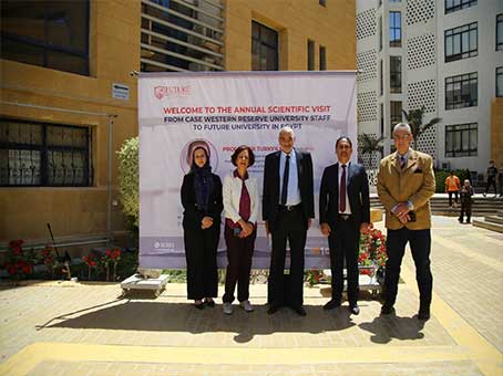 Scientific Collaboration Visit from Case Western Reserve University to Future University in Egypt