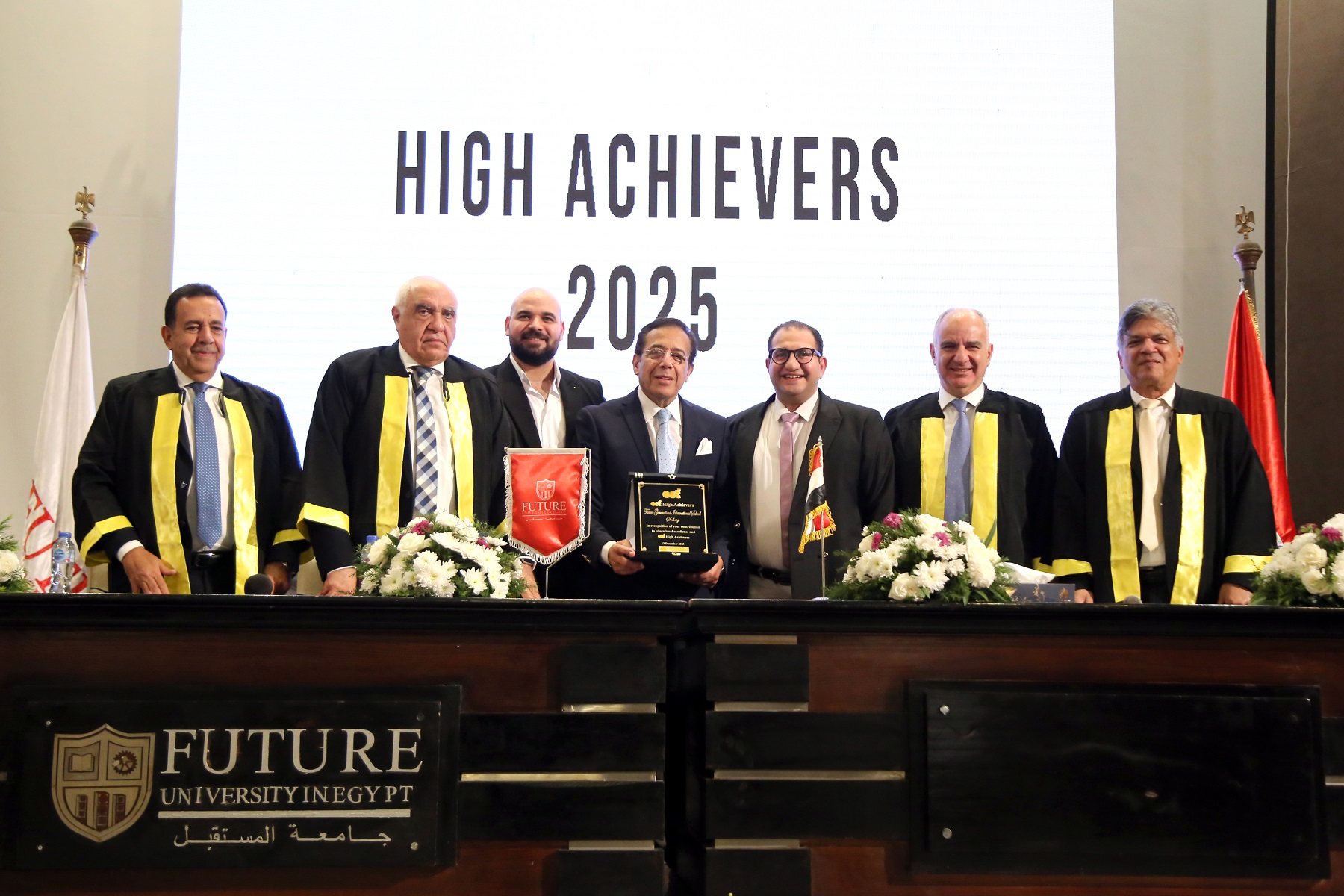 Future University in Egypt Hosts the EST 2025 High Achievers Recognition Ceremony