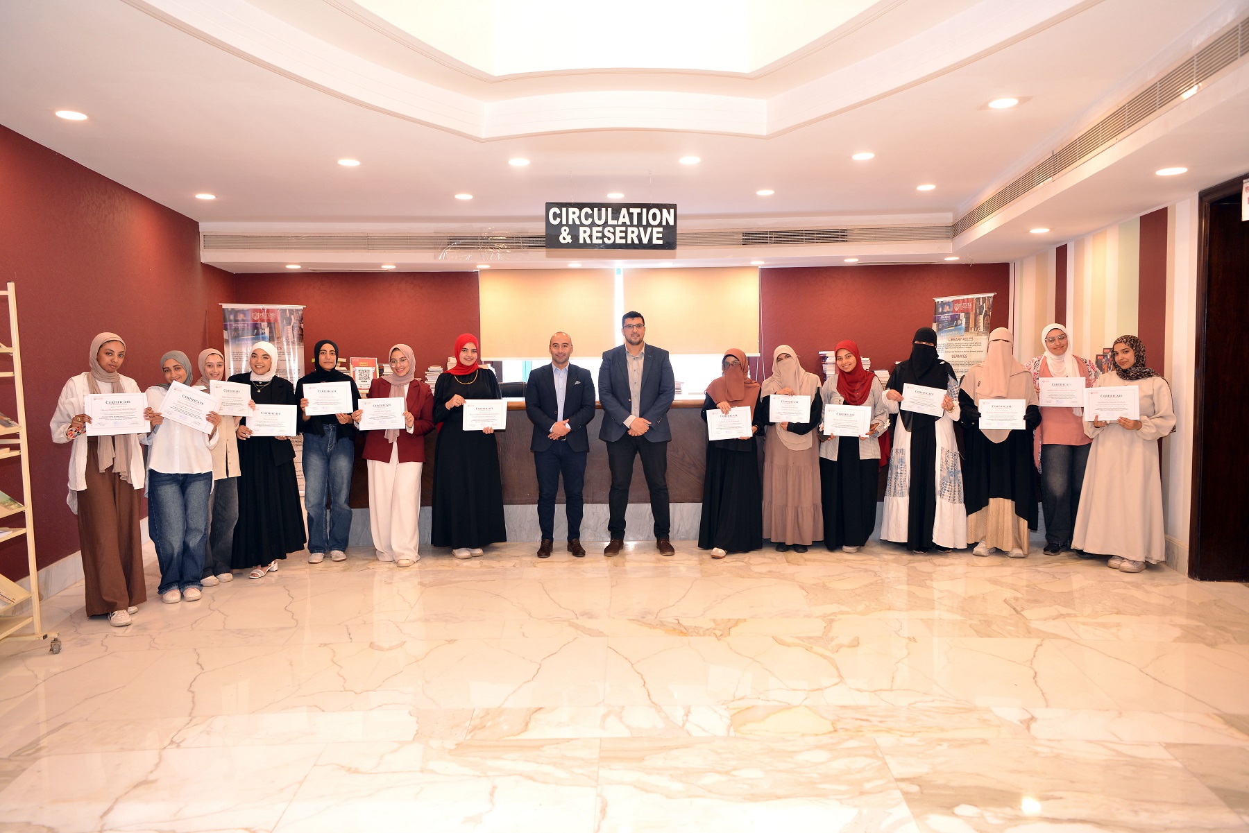 FUE Library Celebrates the Successful Completion of the Summer Training Program 2026